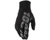 100% Hydromatic Waterproof Gloves (Black) (M)