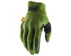Image 1 for 100% Cognito D30 Full Finger Gloves (Army Green/Black) (S)
