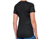 Image 2 for 100% Women's Airmatic Short Sleeve Jersey (Black) (L)
