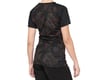 Image 2 for 100% Women's Airmatic Jersey (Black Floral) (L)