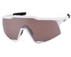 Image 1 for 100% SpeedCraft Sunglasses (Matte White) (HiPER Silver Mirror Lens)