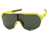 Image 1 for 100% S2 Sunglasses (Soft Tact Banana) (Grey Green Lens)