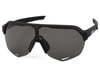 100% S2 Sunglasses (Soft Tact Black) (Smoke)