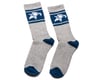 Animal Crew Socks (High) (Grey/Navy) (One Size Fits Most)