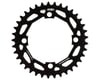 Image 1 for Answer Typhoon C4 4-Bolt Chainring (Black) (37T)