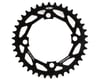 Image 1 for Answer Typhoon C4 4-Bolt Chainring (Black) (38T)