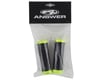 Image 2 for Answer Flangeless Lock-on Grips (Black/Flo Yellow) (Pair) (105mm)