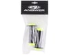 Image 2 for Answer Flange Lock-On Grips (Black/Flo Yellow) (Pair) (105mm)