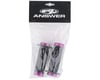 Image 2 for Answer Flange Lock-On Grips (Black/Purple) (Pair) (105mm)