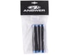 Image 2 for Answer Flangeless Lock-On Grips (Black/Blue) (Pair) (135mm)