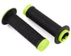 Image 1 for Answer Flange Lock-On Grips (Black/Flo Yellow) (Pair) (135mm)
