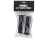 Image 2 for Answer Flange Lock-On Grips (Black/Polished) (Pair) (135mm)