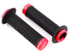 Image 1 for Answer Flange Lock-On Grips (Black/Flo Pink) (Pair) (135mm)