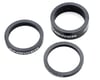 Image 1 for Answer Carbon Spacer (Black) (3 Pack) (1-1/8")