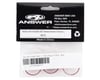 Image 2 for Answer Alloy Spacer (Red) (3 Pack) (1")