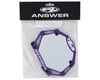 Image 2 for Answer 3D BMX Number Plate (Purple) (Mini)