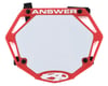 Answer 3D BMX Number Plate (Red) (Mini)