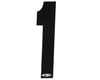 Answer 3" Number Plate Stickers (Black) (1)