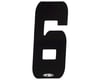 Answer 2" Number Plate Stickers (Black) (6)
