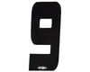 Answer 4" Number Plate Stickers (Black) (9)