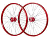 Image 1 for Black Ops DW1.1 24" Wheels (Red/Silver/Red) (RHD) (24 x 1.75)