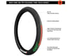 Image 2 for Box One 120 TPI Folding BMX Tire (Black) (Folding Bead) (24" / 507 ISO) (1.75")