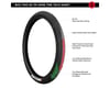 Image 2 for Box Two 60 TPI Wire BMX Tire (Black) (Wire Bead) (20" / 451 ISO) (1-3/8")
