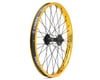 Cinema 444 Front Wheel (Black/Gold) (20 x 1.75)