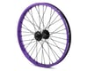 Cinema 444 Front Wheel (Black/Purple) (20 x 1.75)