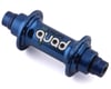 Image 1 for Crupi Quad Front Hub (Blue) (3/8" x 100mm) (36H)