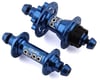 Image 1 for Crupi Quad Disc Brake Hub Set (Blue) (Steel Cog) (10 x 100/110mm) (28H) (16T)