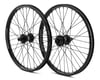 Crupi Quad Centerlock Wheelset (Black) (3/8" Front) (20 x 1.75) (36H)