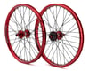 Image 1 for Crupi Quad Centerlock Wheelset (Red) (3/8" Front & Rear) (20 x 1.75)