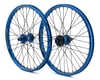 Crupi Quad Centerlock Wheelset (Blue) (3/8" Front) (20 x 1.75) (36H)