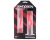 Image 2 for Demolition Axes Flangeless Grips (Clear/Red Swirl) (Pair)