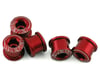Image 1 for Elevn Alloy Chainring Bolts (Red) (6.5mm)