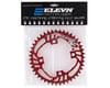 Image 2 for Elevn Flow 4-Bolt Chainring (Red) (43T)