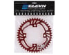 Image 2 for Elevn Flow 4-Bolt Chainring (Red) (44T)