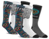 Image 1 for Etnies X Thomas Hooper Crew Socks (Assorted) (3-pack) (One Size Fits Most)