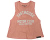 Image 1 for Fasthouse Inc. Women’s Brigade Crop Tank T-Shirt (Heather Peach) (M/L)