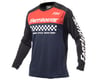 Fasthouse Inc. Alloy Mesa Long Sleeve Jersey (Heather Red/Navy) (XL)
