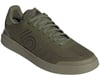 Five Ten Sleuth DLX Canvas Flat Pedal Shoe (Focus Olive/Core Black/Pulse Lime) (10)