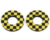 Image 1 for Flite BMX MX Grip Checker Donuts (Black/Yellow) (Pair)