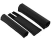 Image 1 for Flite Blank BMX Pad Set (Black) (Extra Wide Bar)