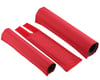 Flite Blank BMX Pad Set (Red) (Extra Wide Bar)