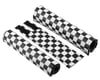 Flite Classic Checkers BMX Pad Set (Black/White) (Wide Bar)