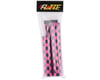 Image 2 for Flite Classic Checkers BMX Pad Set (Redberry Pink/Black)