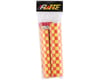 Image 2 for Flite Classic Checkers BMX Pad Set (Yellow/Red) (Wide Bar)