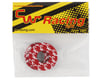Image 2 for Flite CW Racing BMX Grip Donuts (Red / White) (Pair)