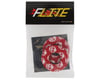 Image 2 for Flite Radical Rick BMX Grip Donuts (Red) (Pair)